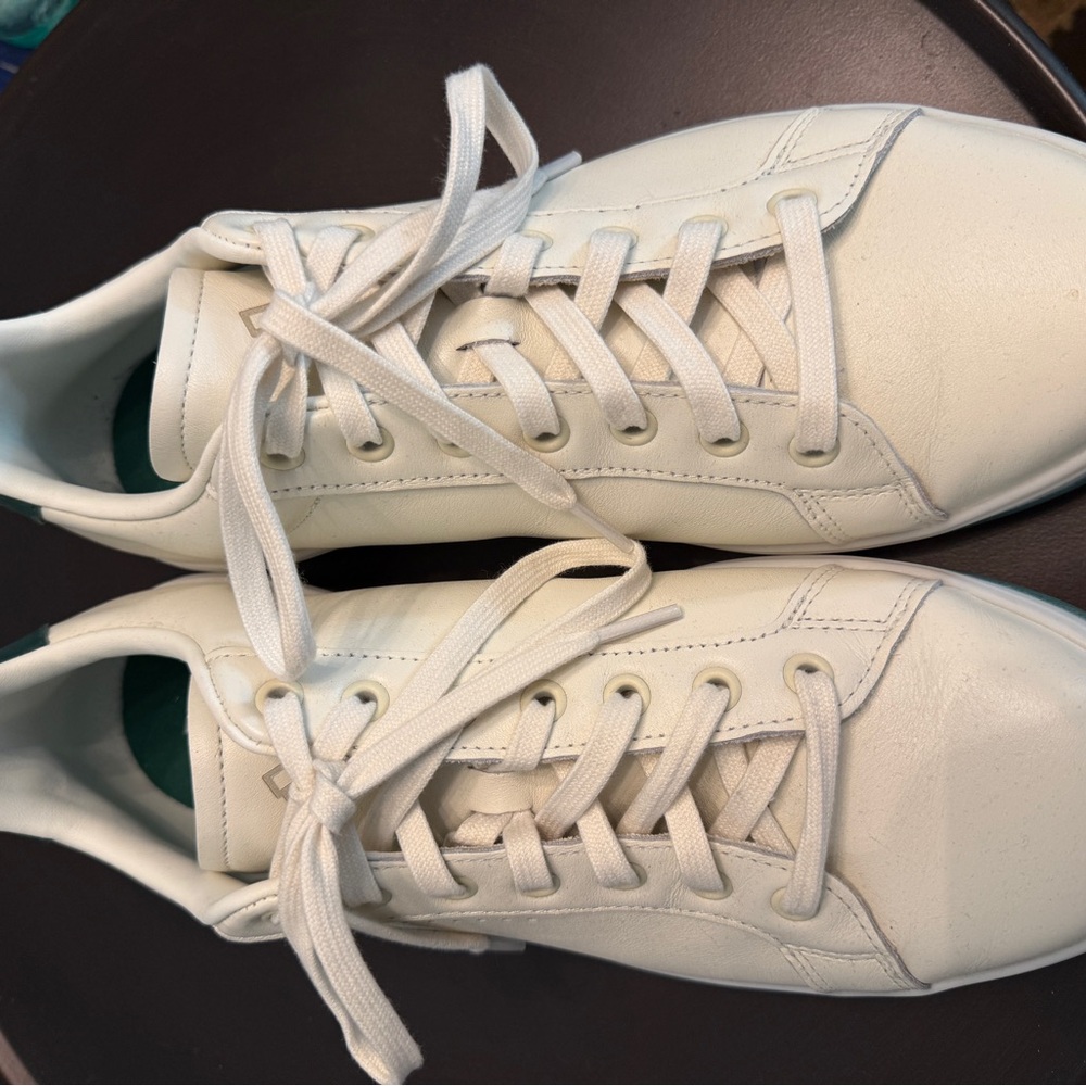 adidas White Athletic Golf Shoes